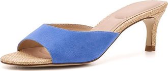 Pelle Moda Unia 4 Womens Sandals Lake : 9.5 M, Suede