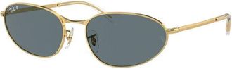 Ray-Ban Zonnebril Gepolijst Arista Goud