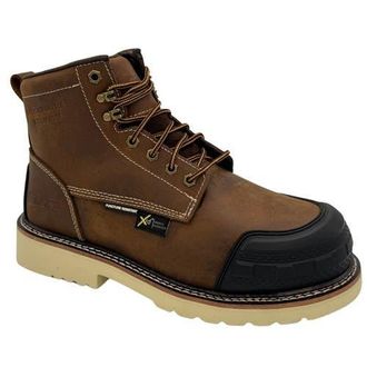 Adtec Guardian Pro 6 Moc Toe Work boot in Crazy Horse at Nordstrom, Size 10.5