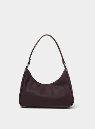 Simons Womens Luxurious fabric shoulder bag