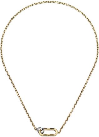 Gucci Link to Love kettingketting in geel en wit goud - Dames - Kettingen - Geel - ONE Size - Accessoires