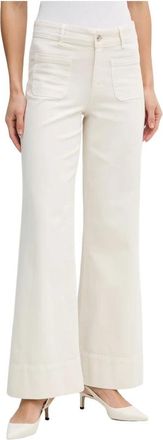 Oui Mujer, Vaqueros, Beige, Talla: XL