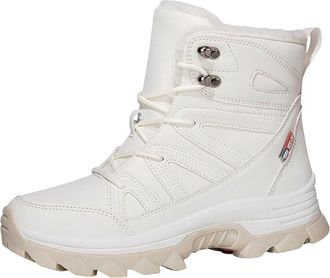 Generic Winter Boots for Women UK Insulated Lined Thermal Ankle Booties with Traction Sole for Outdoor Hiking and Casual Daily Use Warm Comfortable Footwear