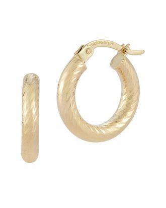Ember Fine Jewelry 14K Huggie Hoops