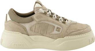 Fendi Sneakers, male, Gray, Size: 9 1/2 US Force Sneakers