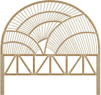 Rendez-Vous D&eacute;co Cabecero De Rat&aacute;n Natural 160 Cm - S&eacute;l&eacute;n&eacute;