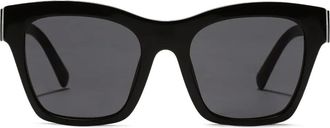 Dolce & Gabbana Eyewear DG Crossed square-frame sunglasses - Black