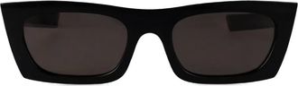 Retro Superfuture Occhiali da sole Fred 2.0 rettangolari - Nero