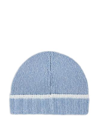 Paul & Shark Berretto con righe a contrasto - Blu