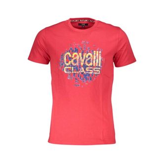 Cavalli Heren, Tops, Rood, Maat: XL Katoen