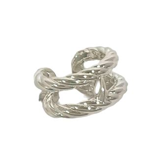 Herm&egrave;s Silver Silver 925 Band Ring (Pre-Owned)