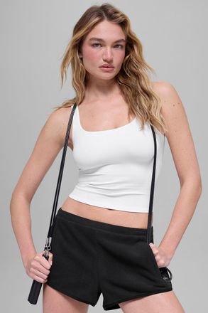 Alo Softsculpt Precision Tank Top in White, Size: Medium