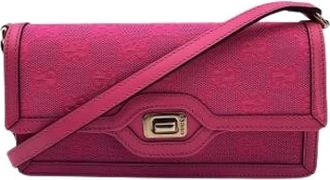 Gucci Pre-owned Cross Body Bags, female, Pink, Size: ONE SIZE Pre-owned Luce Mini Shoulder Bag