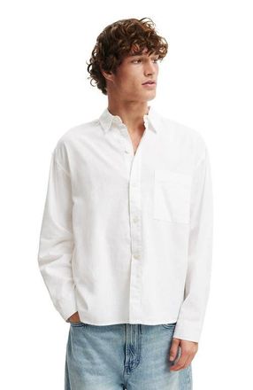 Cotton On Mens Eli Long Sleeve Shirt in White at Nordstrom, Size Xx-Large