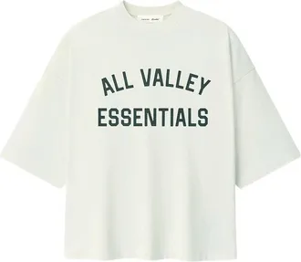 Fear of God Merch Tee Logo-print Drop-shoulder T-shirt