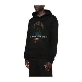 Ih Nom Uh Nit IH NOM UH Nit, Heren, Sweatshirts & Hoodies, Zwart, Maat: L Katoen