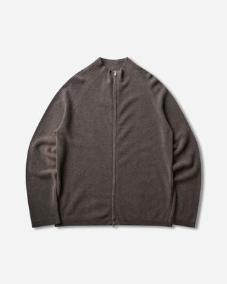 Our Legacy Men s Line Zip Cardigan Mud Spray Dye