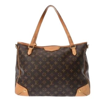 Louis Vuitton Pre-owned Tote Bags, female, Brown, Size: ONE SIZE Pre-owned Monogram Canvas Tote Bag