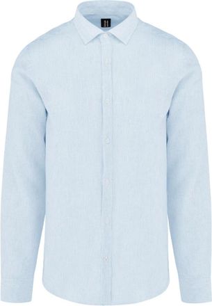 Bomboogie Capo Slim Fit Rigato - Heren - Overhemden - Blauw - Maat: XL Katoen