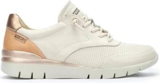 Pikolinos Sneakers - Dames - Sneakers - Wit - 41 EU - Leer - Schoenen