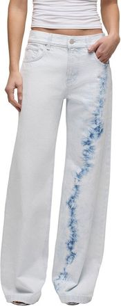 Hudson Rylee Bleached Cloud Straight Jean