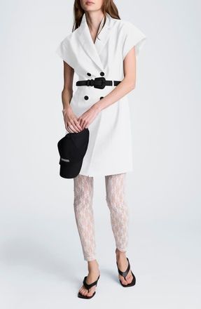 Kenneth Cole Trench Minidress in Natural White/black at Nordstrom, Size 14