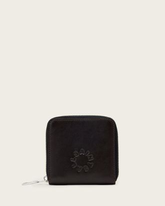 AllSaints Arlo Zip Leather Wallet