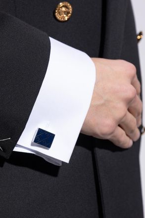 Ferragamo Cufflinks, Mens, Silver