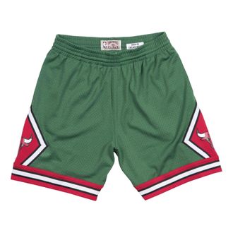 Mitchell & Ness NBA Swingman Shorts Chicago Bulls 2008-09 Green Red SMSHGS18224-CBUDKGN08