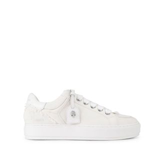 Kurt Geiger Mens Denim Southbank Tag Sneaker Sneakers - White - Size UK 12