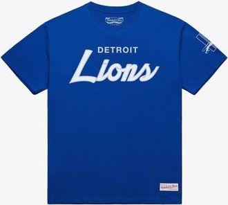 Mitchell & Ness Mens Mitchell & Ness Blue Detroit Lions Head Coach Classic T-Shirt at Nordstrom, Size Xx-Large