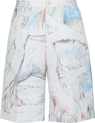 Alexander McQueen Hombre, Pantalones cortos, Multicolor, Talla: S