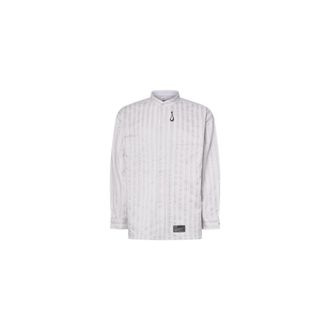 Oakley FGL Fuel Shirt - Heren - Casual Overhemden - Wit - S - Polyester - Overhemden