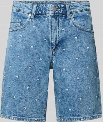 Vero Moda Regular Fit Jeansshorts aus Baumwoll-Mix Modell TESS in Jeansblau, Gr&ouml;&szlig;e XL