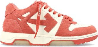 Off-white Out Of Office Sneakers - Dames - Sneakers - Roze - 38 EU - Leer - Schoenen