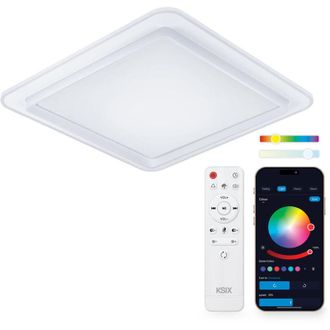 Ksix Plaf&oacute;n Led Ksix Celeste (3000k - 6500k)