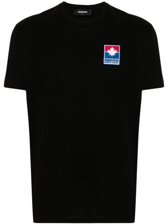 Dsquared2 T-shirt con applicazione - Nero