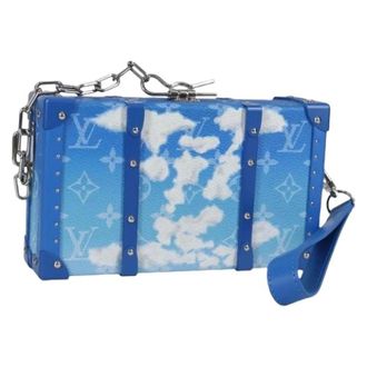 Louis Vuitton Pre-owned Canvas clutches - Dames - Pre-owned - Blauw - Maat: ONE Size