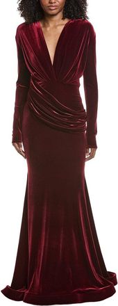 Issue New York Velvet High-Low Gown