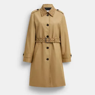 Coach Trench With Signature Piping