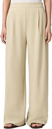 AllSaints Aleida Wide Leg Pants in Haze Green at Nordstrom, Size 10 Us