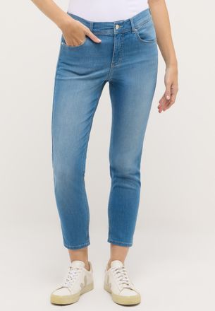 Angels Straight-Jeans ANGELS ORNELLA, Damen, Gr. 34, N-Gr, blau (light blau used), Denim/Jeans, Obermaterial: 89% Baumwolle, 8% Polyester, 3% Elasthan, Jeans