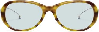 Maison Margiela x Gentle Monster round-frame sunglasses - Brown