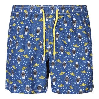 MC2 Saint Barth Beachwear, male, Blue, Size: 2XL Lighting Micro Fantasy Sea Boxer