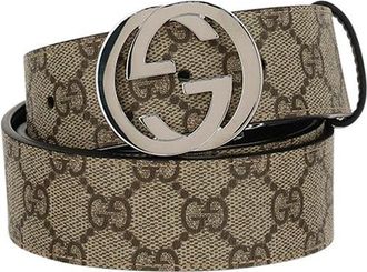 Gucci GG Belt - Beige