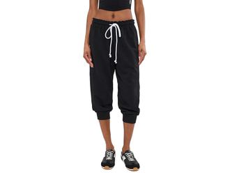 Free People Movement Flutter Joggers Womens Clothing Black : MD (Womens 8-10), Cotton