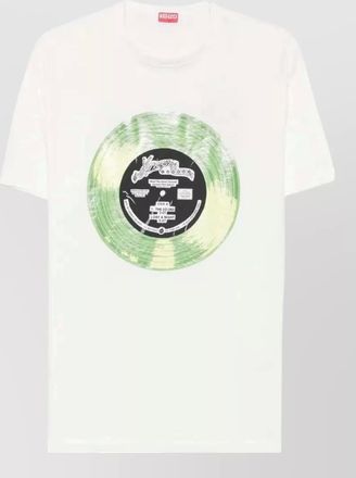 Kenzo cotton graphic print short sleeve t-shirt