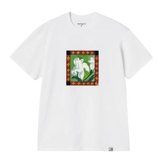 Carhartt Work in Progress S/S Julia Klenovsky T-Shirt - Heren - Tops - Wit - Maat: M