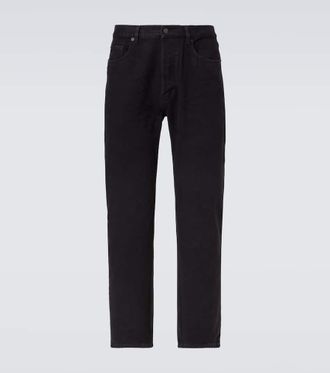 【関税&送料込】Saint Laurent Dark Brown Cotton Pant SAINT LAURENT pants in silk twill | Saint Laurent | YSL DK