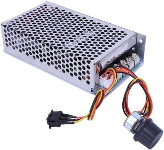 OEM Regulador De Voltaje Ajustable De Alta Potencia Pwm, Controlador De Velocidad Del Motor Con Interruptor Reversible Y Potenci&oacute;metro, Dc10-50v 3000w 100